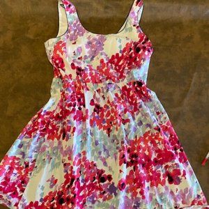 Cato- Floral fit and flare dress